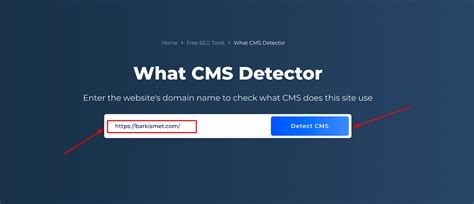 cms detector website